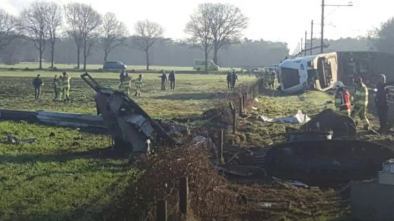 Un mort și cel puțin șase răniți într-un accident feroviar din Olanda (FOTO) (VIDEO)