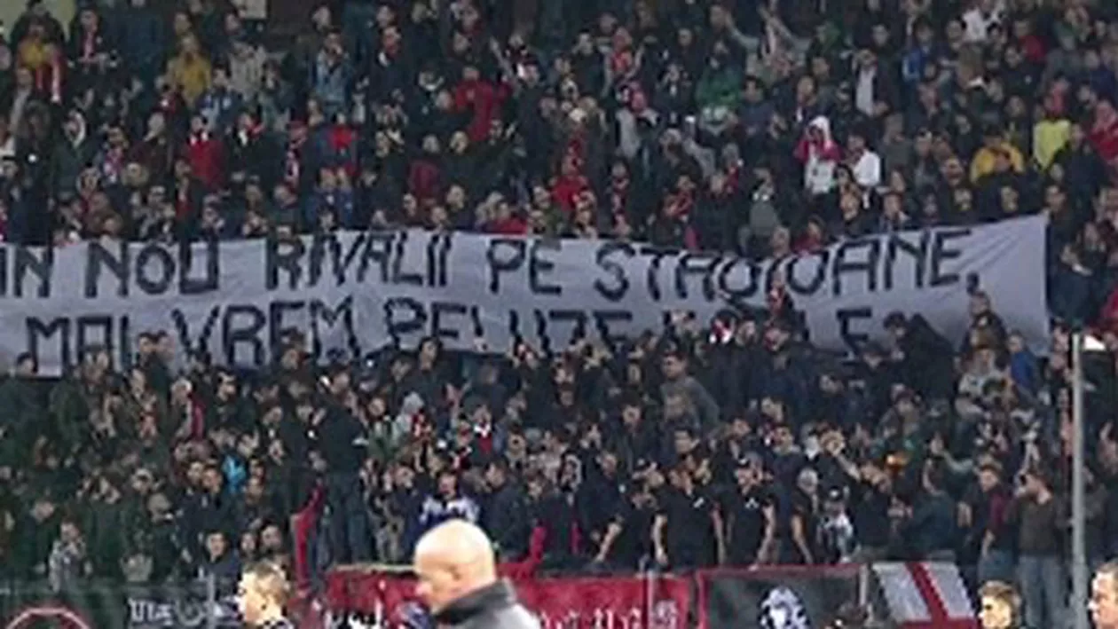 Fanii dinamoviști îi vor pe suporterii steliști la meciuri: "Vrem din nou rivalii pe stadioane, nu mai vrem peluze goale" (FOTO)