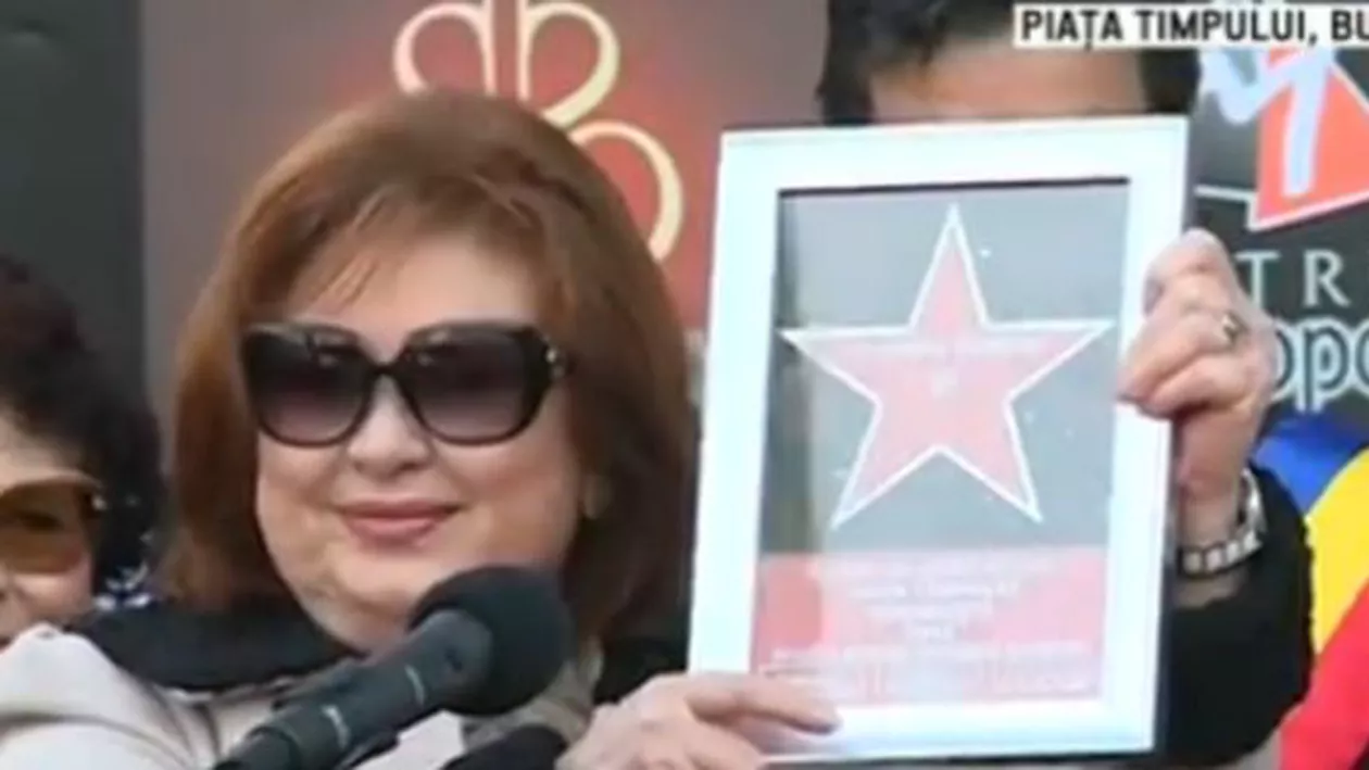 Florina Cercel, Adela Mărculescu și Rodica Popescu Bitănescu au primit câte o stea pe Aleea Timpului din Capitală (VIDEO)