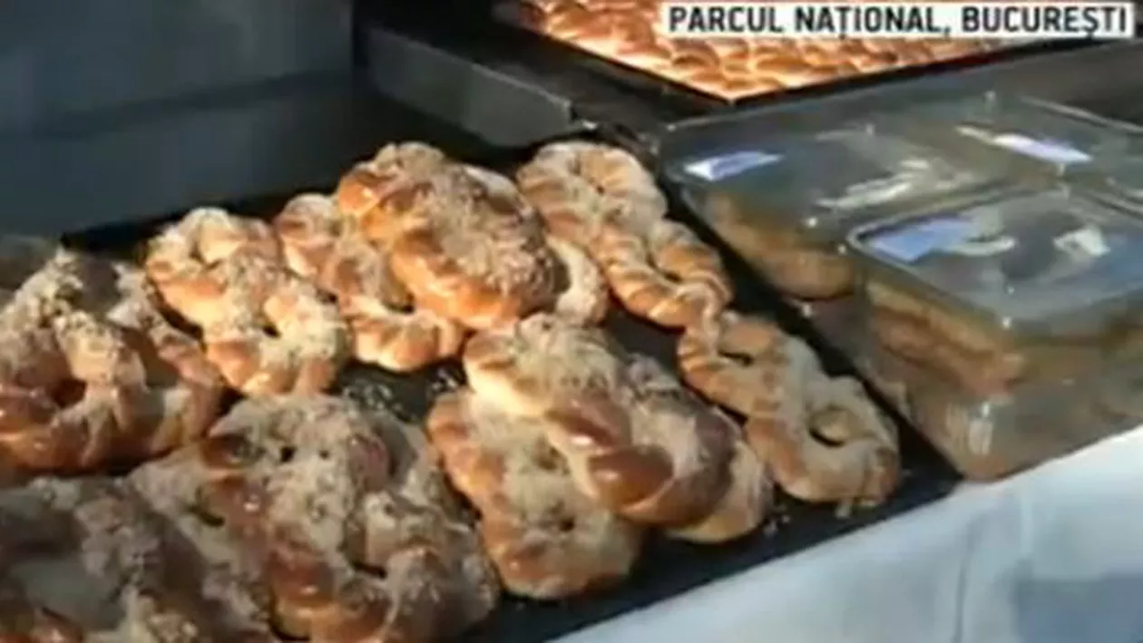 Mucenici uriași, în forme speciale, la un festival organizat în Parcul Național din Capitală (VIDEO)