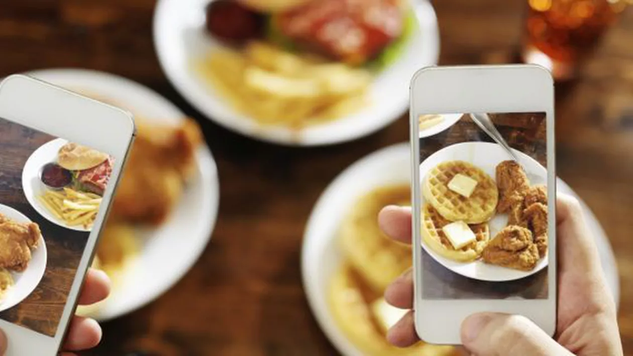 STUDIU: Mâncarea e mai gustoasă dacă e fotografiată înainte de consum