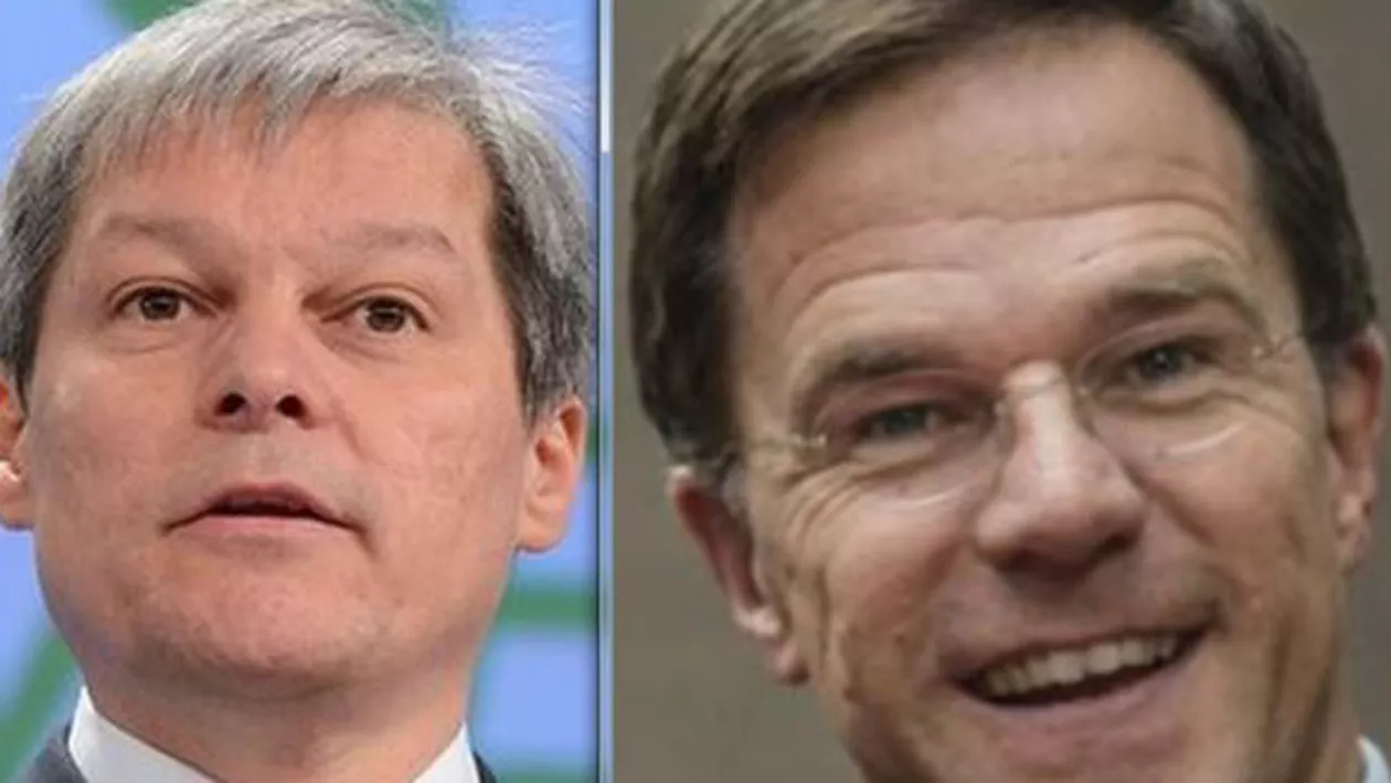 Dacian Cioloș, primit la reședința oficială a premierului olandez, Mark Rutte