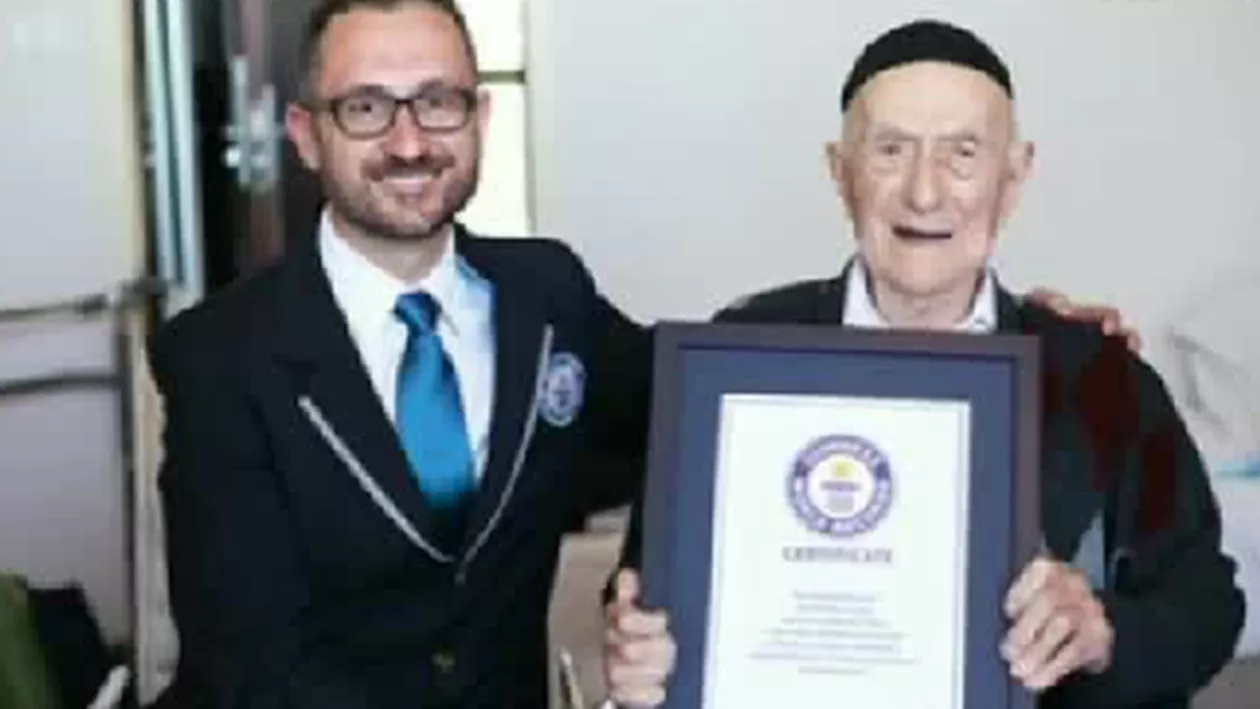 Cel mai bătrân om din lume a supraviețuit Holocaustului și a ajuns la 112 ani (VIDEO)