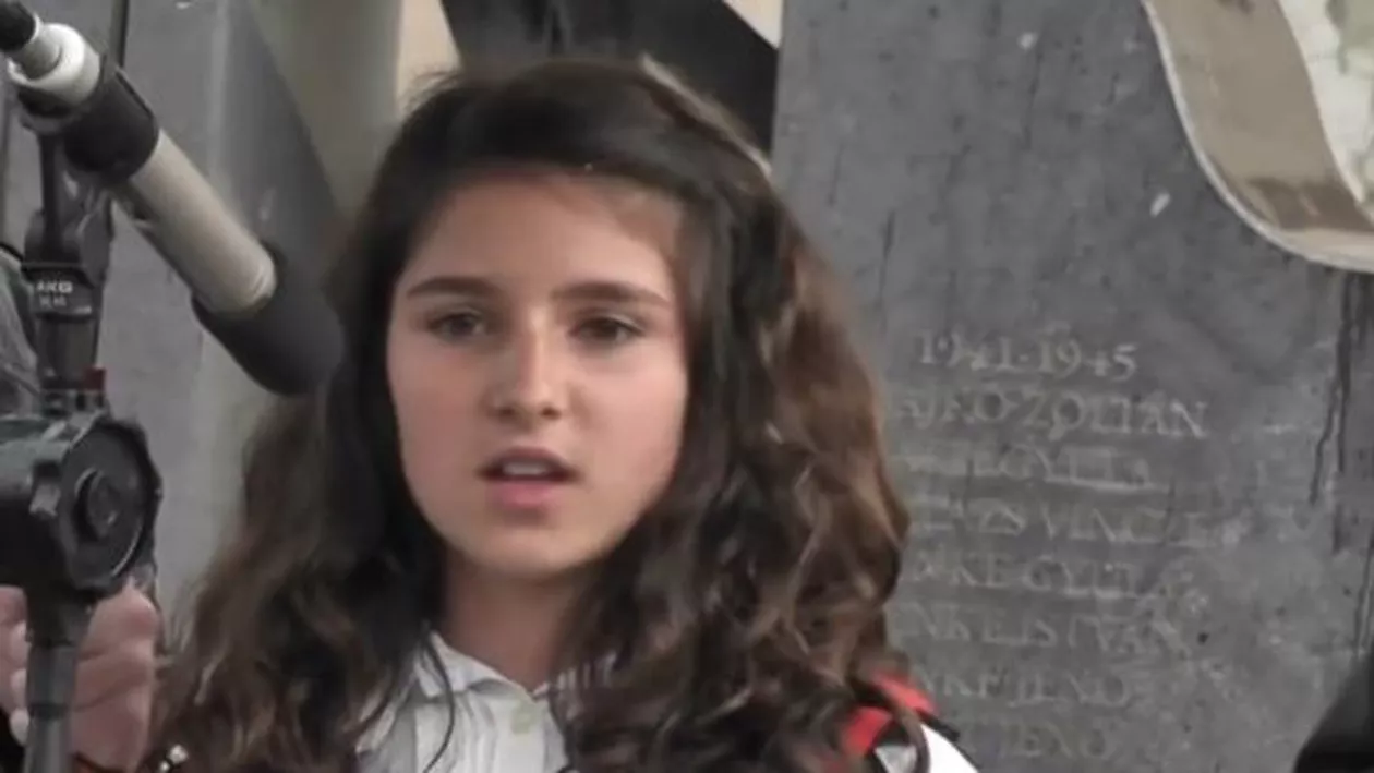 "Pământul Ardealului e strict al ungurimii. Nu ne vom da casele românilor lacomi": O tânără de etnie maghiară recită cu patos un poem dedicat ”Ungariei Mari” (VIDEO)