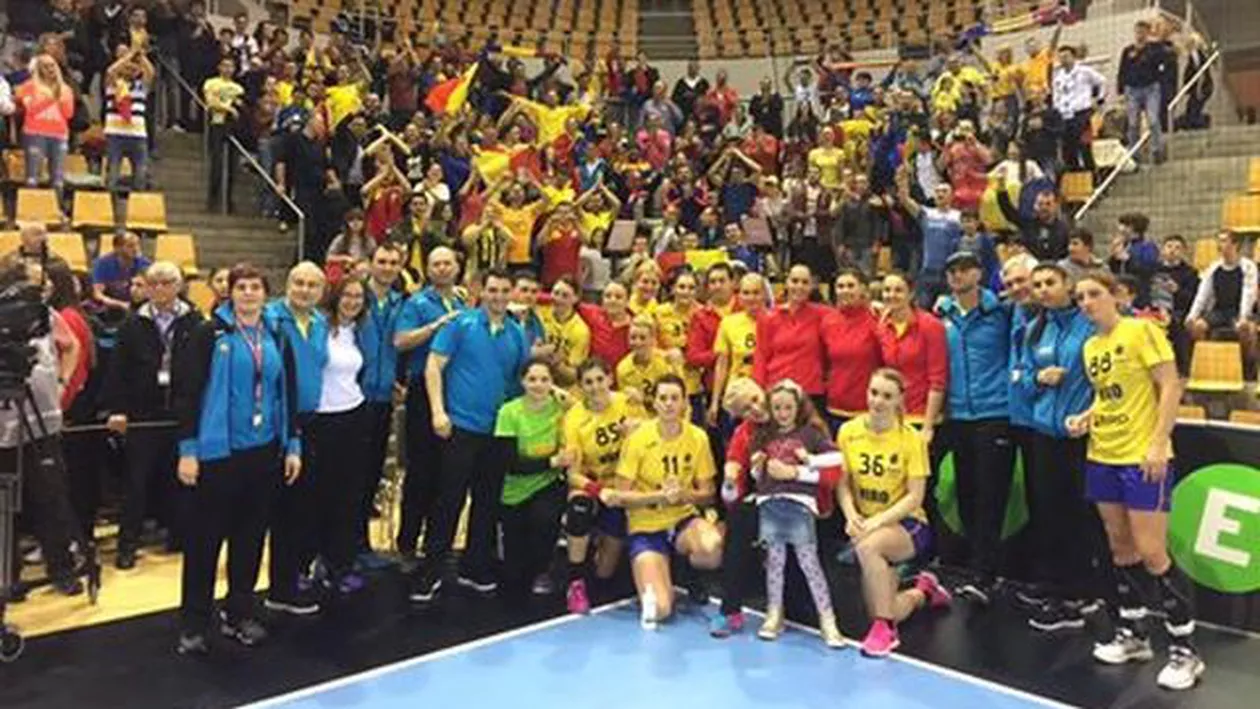 Naționala de handbal feminin a României a terminat turneul preolimpic, neînvinsă, scor 23-23 cu Muntenegru