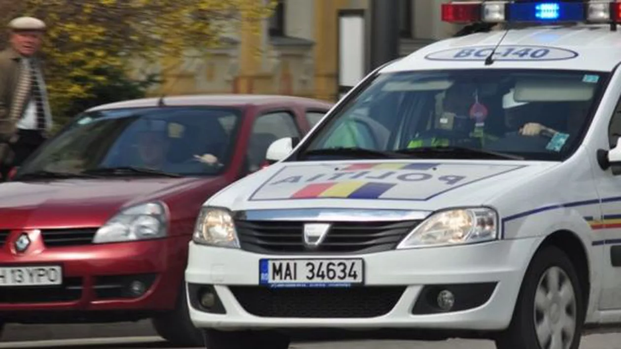 Jaf ca-n filme în Botoșani: Angajatul unui bar, oprit în trafic și lăsat fără banii din încasări (VIDEO)