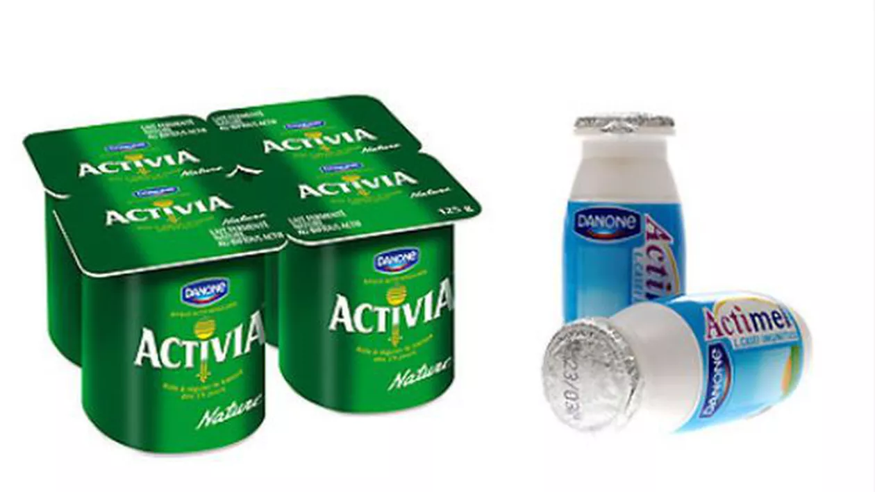 UPDATE// Danone a retras de la Autoritatea europeană pentru securitatea alimentelor solicitarea prin care încerca să obțină recunoașterea beneficiilor Actimel și Activia/ Poziția producătorului francez