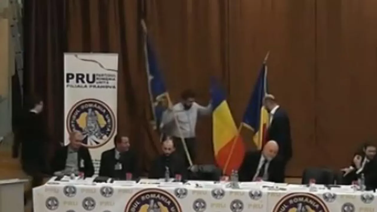 Deputatul Bogdan Diaconu, supărat pe UE: A aruncat din nou steagul Uniunii la o conferință (VIDEO)