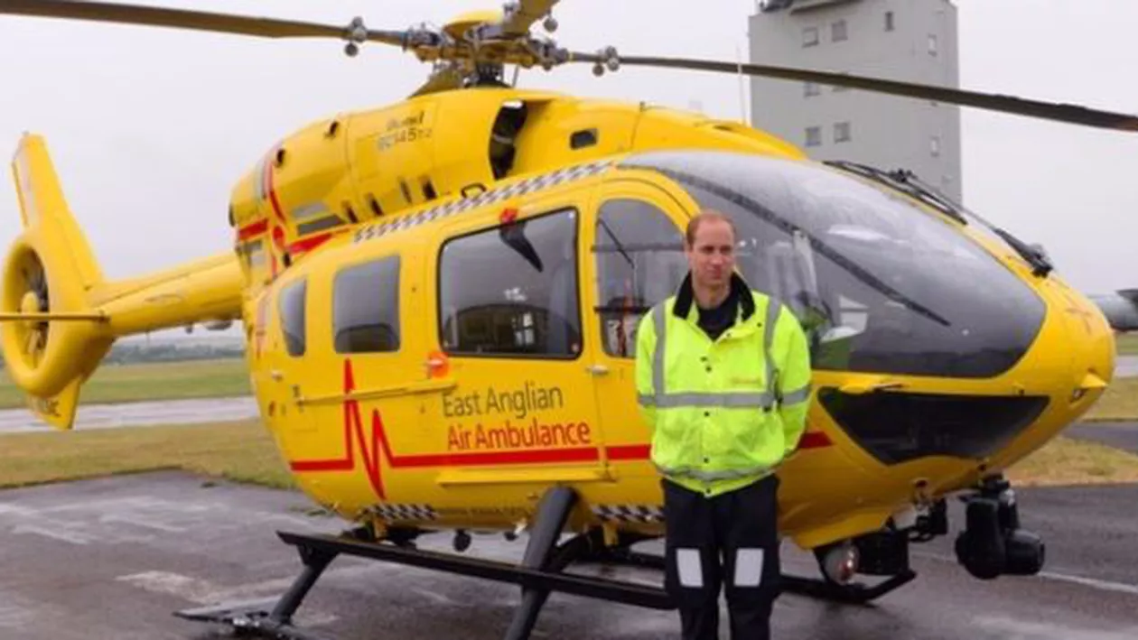 Un britanic a avut parte de surpriza vieţii sale: A fost salvat chiar de Prinţul William după ce a suferit un accident de muncă (VIDEO)