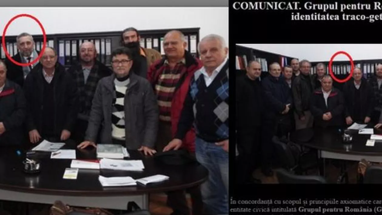 Situație incredibilă. Marian Munteanu și-ar fi sters chipul dintr-o poză cu extremiști (FOTO)