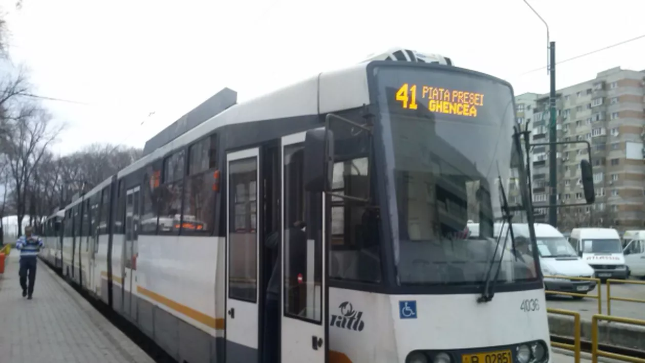 Accident în Capitală: O femeie a fost călcată de tramvaiul 41