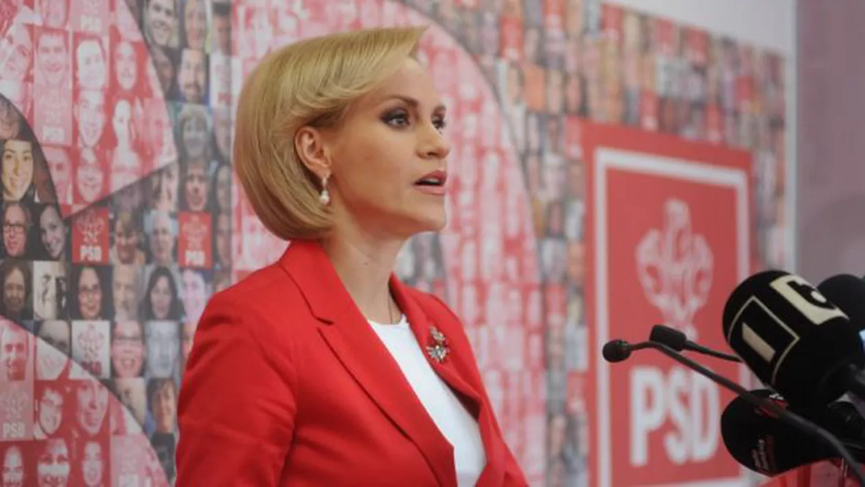 Gabriela Firea, candidatul oficial al PSD la Primăria Capitalei (VIDEO)