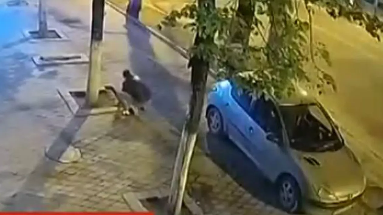 Cum se fură bordurile la Chișinău? Imagini incredibile surprinse de camerele de supraveghere (VIDEO)