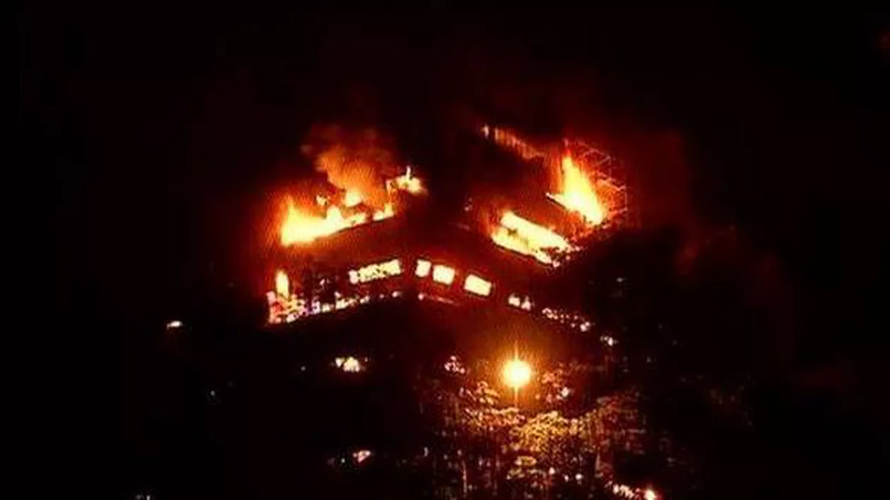 New Delhi: Un incendiu puternic a distrus Muzeul Național de Istorie Naturală, iar cinci pompieri au fost răniți (VIDEO)