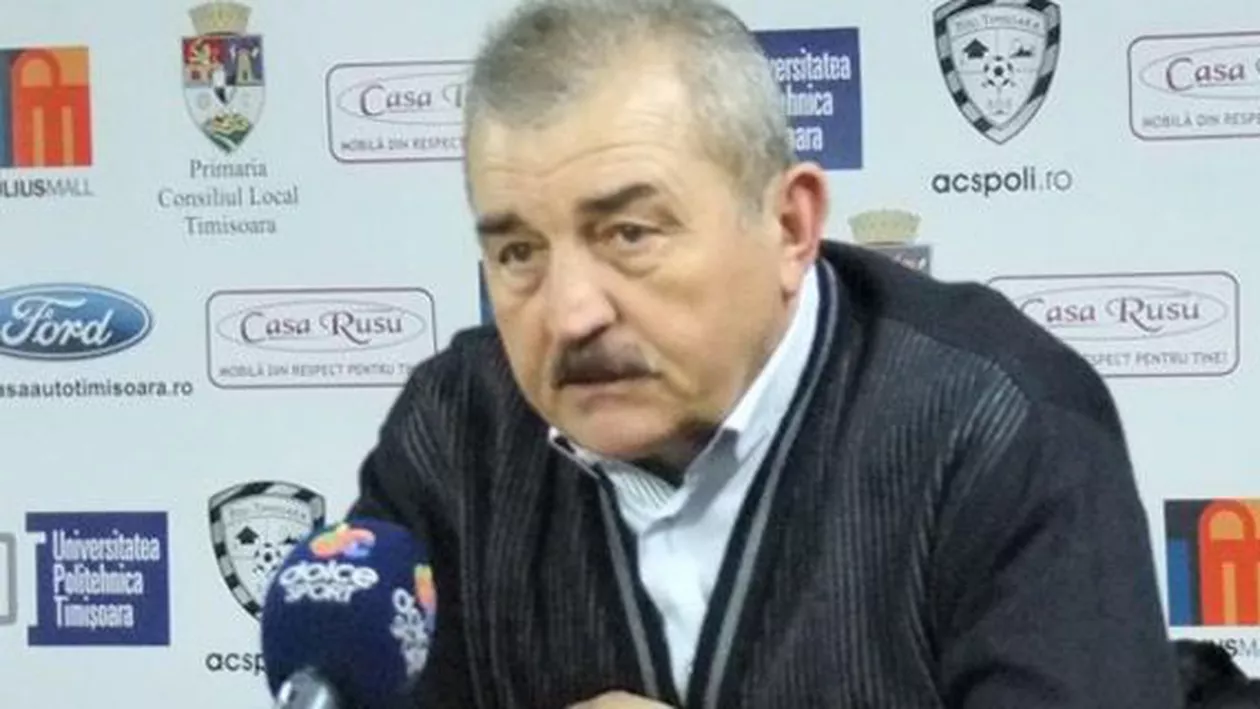 Ionuț Popa, noul antrenor al celor de la ACS Poli Timșoara