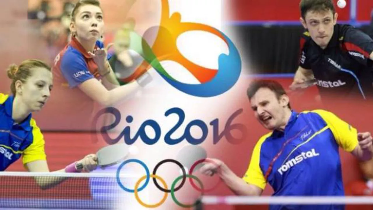 România va participa la Jocurile Olimpice de la Rio cu numărul maxim de sportivi la tenis de masă