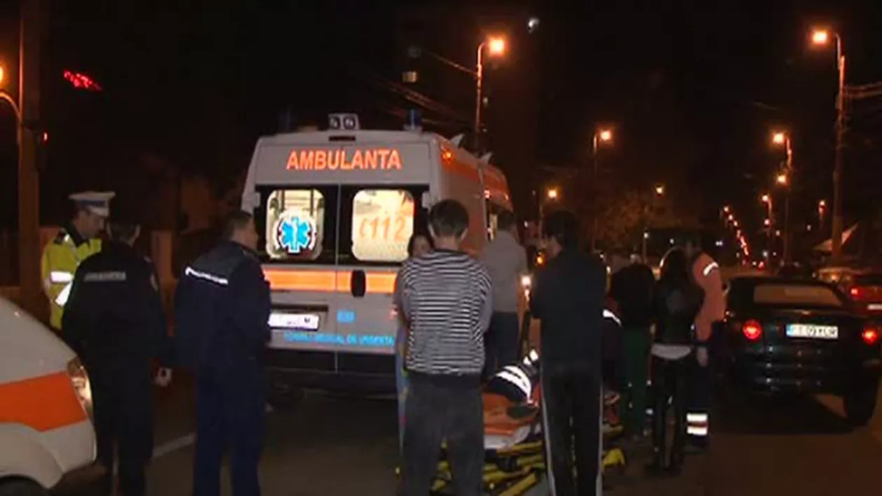 Un copil de 10 ani, accidentat pe o trecere de pietoni din Capitală. Băiatul a suferit răni grave la coloana vertebrală