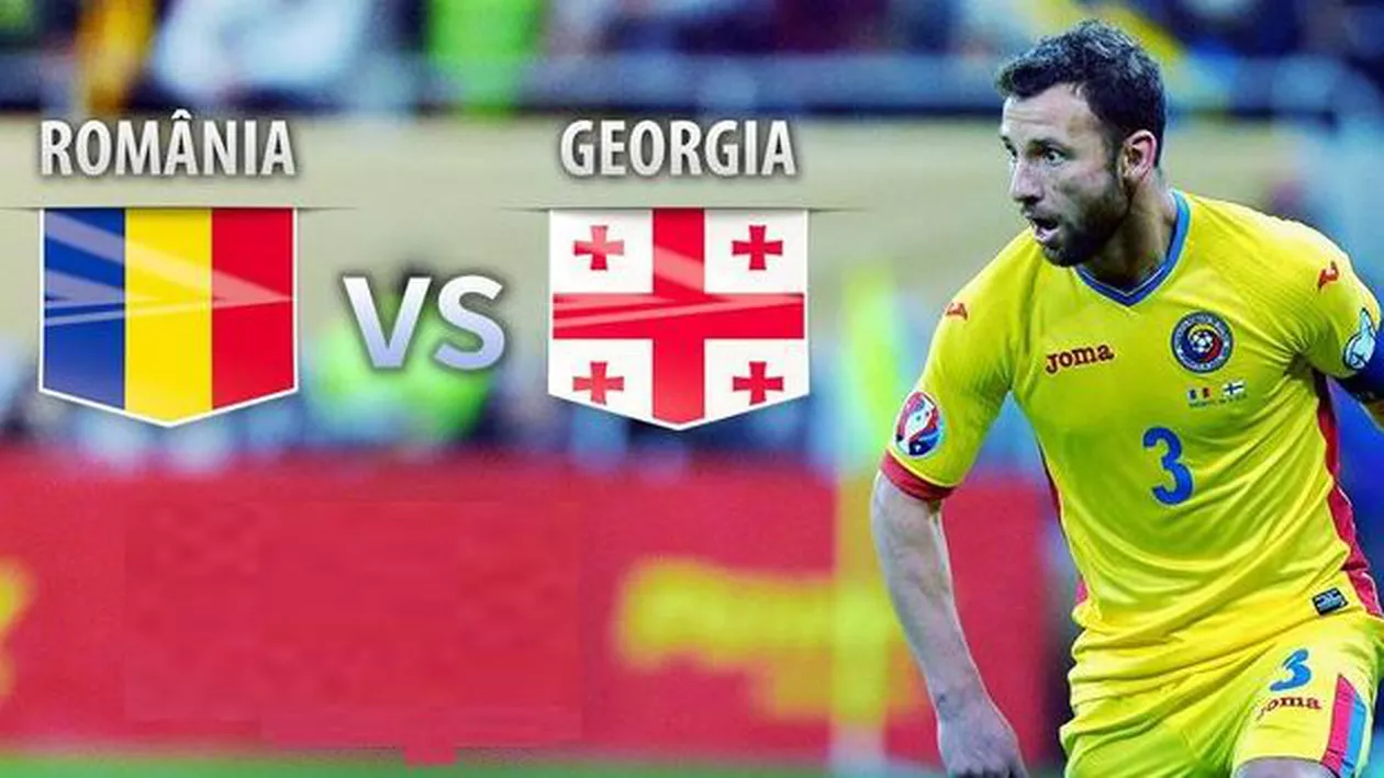 România - Georgia 5-1, în ultimul meci de pregătire pentru EURO 2016