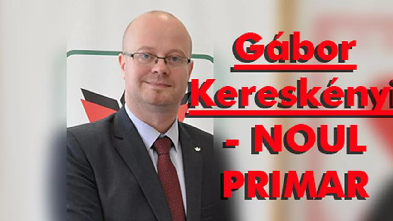 Candidatul UDMR Kereskenyi Gabor a câștigat Primăria Satu Mare