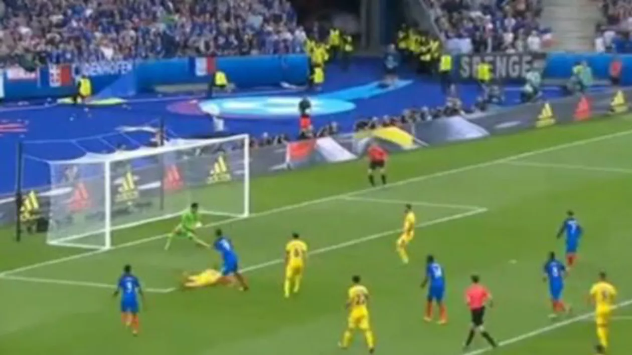 Meciul de debut al EURO 2016, pierdut de România în fața Franței cu scorul de 2-1. Partidă nebună pe Stade de France- Penalty marcat de Stancu și gol în minutul 89 înscris de Payet