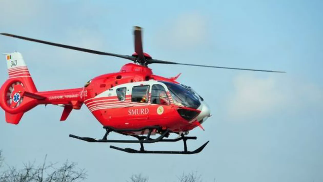 Activitatea de salvare aeriană cu elicopterele SMURD a fost reluată: Aeronavele au fost ținute la sol după accidentul produs în Republica Moldova