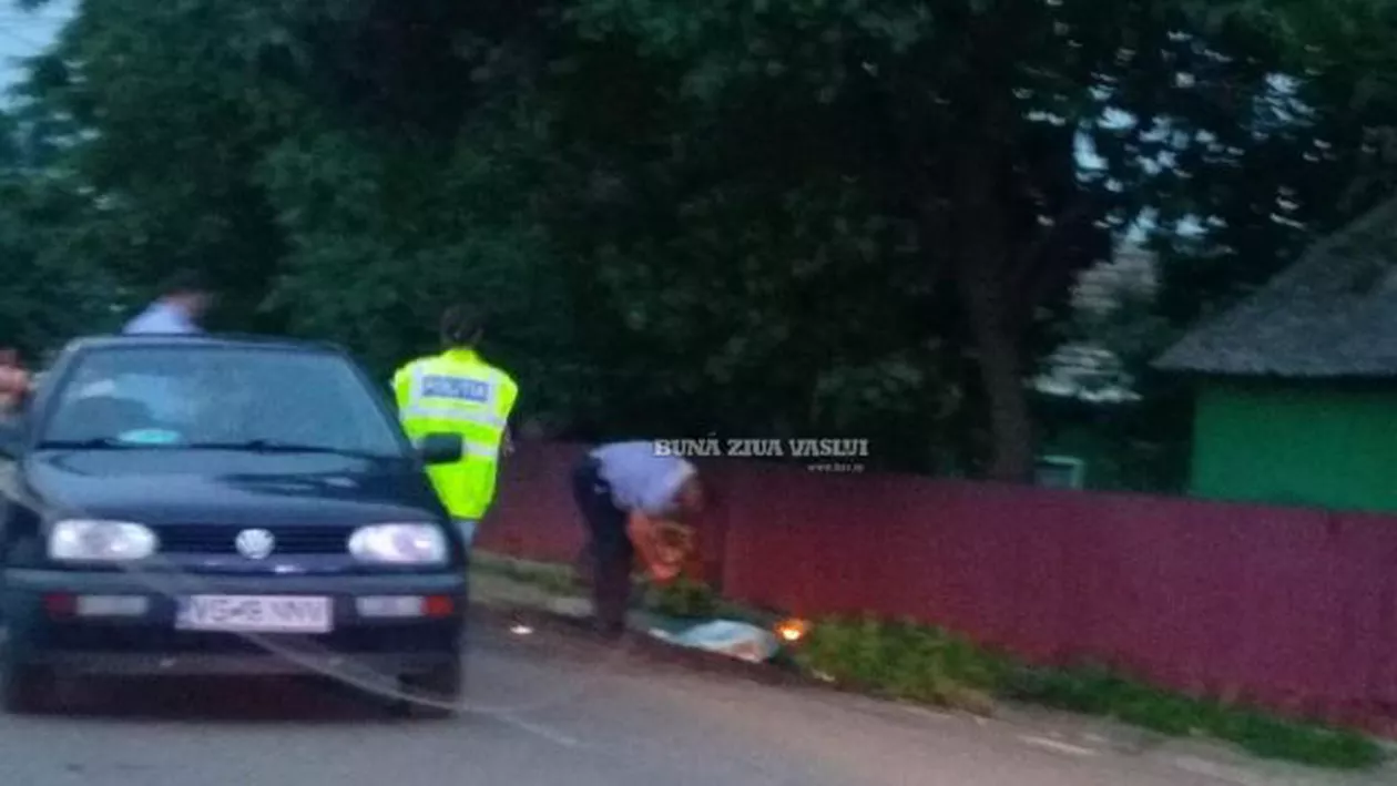 Accident mortal într-o comună vasluiană. Un copil de 3 ani a fost spulberat de o mașină (FOTO)