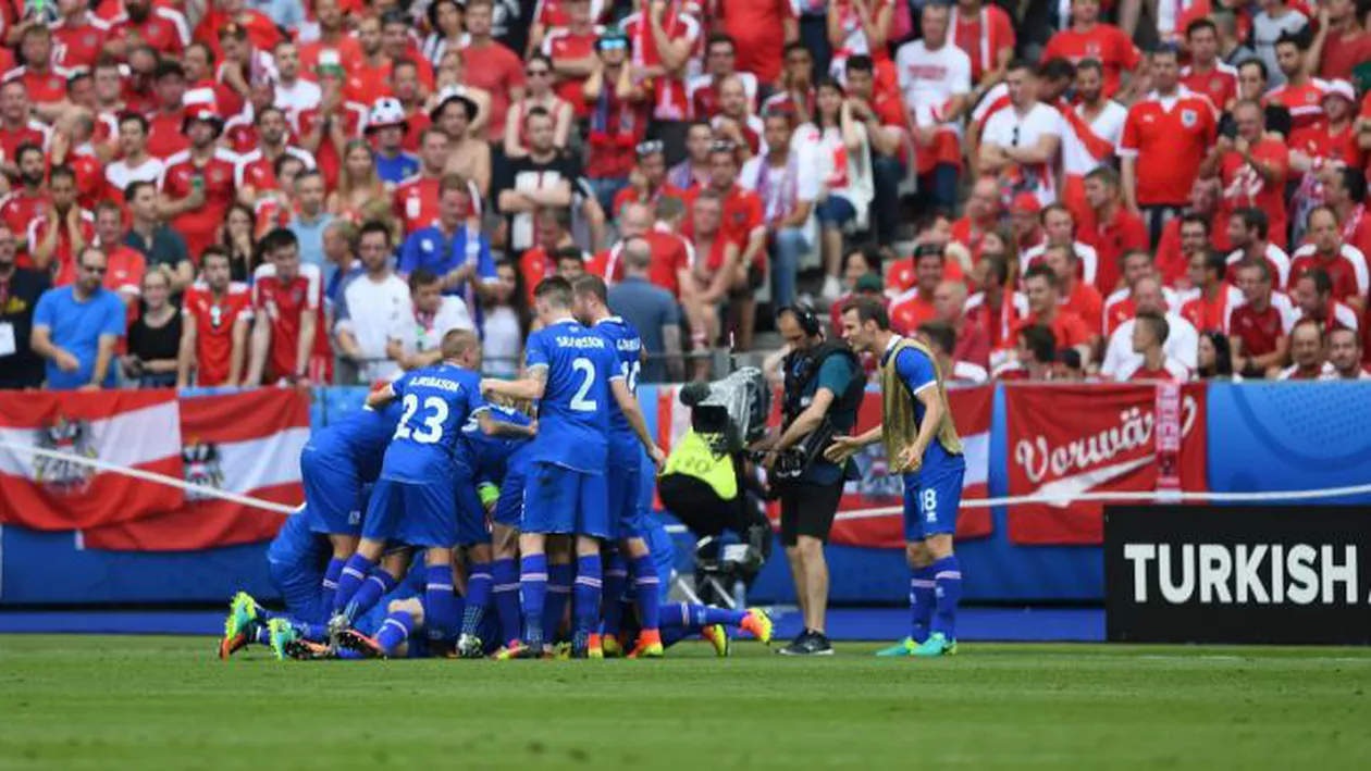 Reacție de Cartea Recordurilor: Comentatorul islandez, în culmea fericirii, după ce țara sa a câștigat pentru prima dată în istorie un meci la un Campioant European (VIDEO)