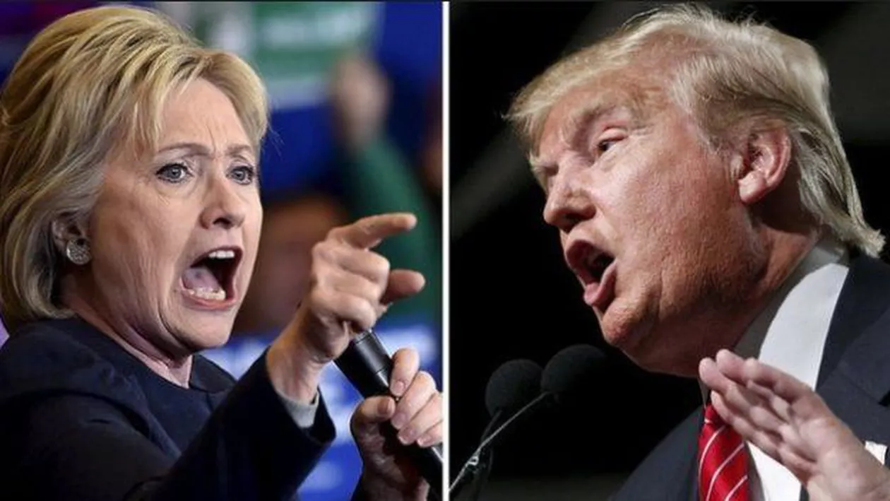 Sondaj alegeri prezidențiale SUA: Hillary Clinton și Donald Trump, aproape la egalitate în intențiile de vot ale americanilor