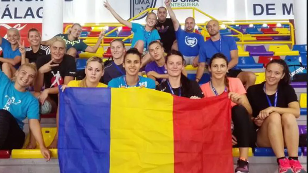 Handbal: Medalie de argint pentru naţionala feminină universitară a României. A fost învinsă de Spania în finala Campionatului Mondial