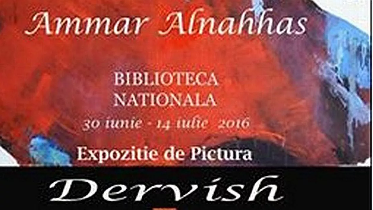 Drumul spre sine al dervișilor: O expoziție de Ammar Alnahhas la Biblioteca Naţională a României