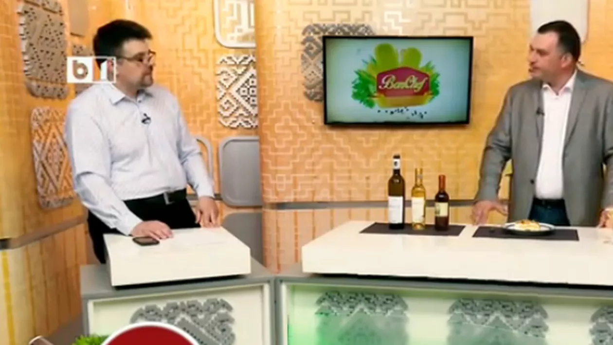 "BonChef". Răzvan Avram și somelierul Cristian Grigore, despre asocierea dintre desert și vinul dulce (VIDEO)