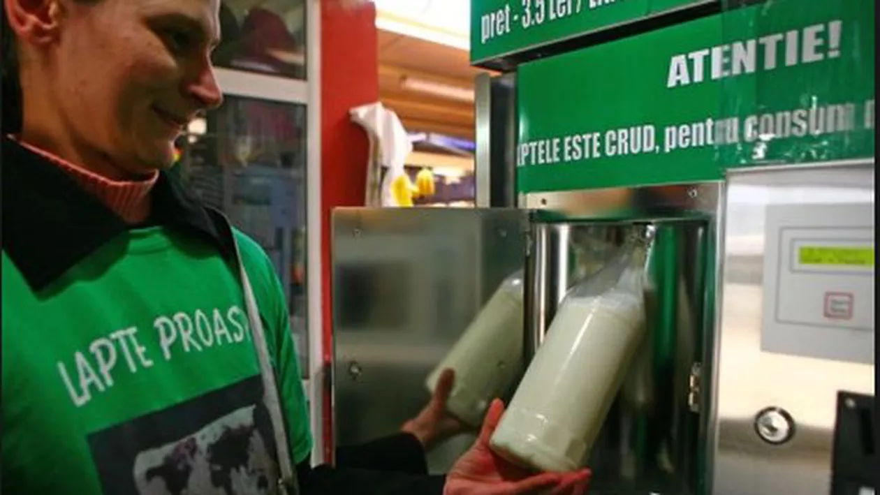 Alertă în Covasna: Bacteria E.coli, descoperită într-un automat de lapte
