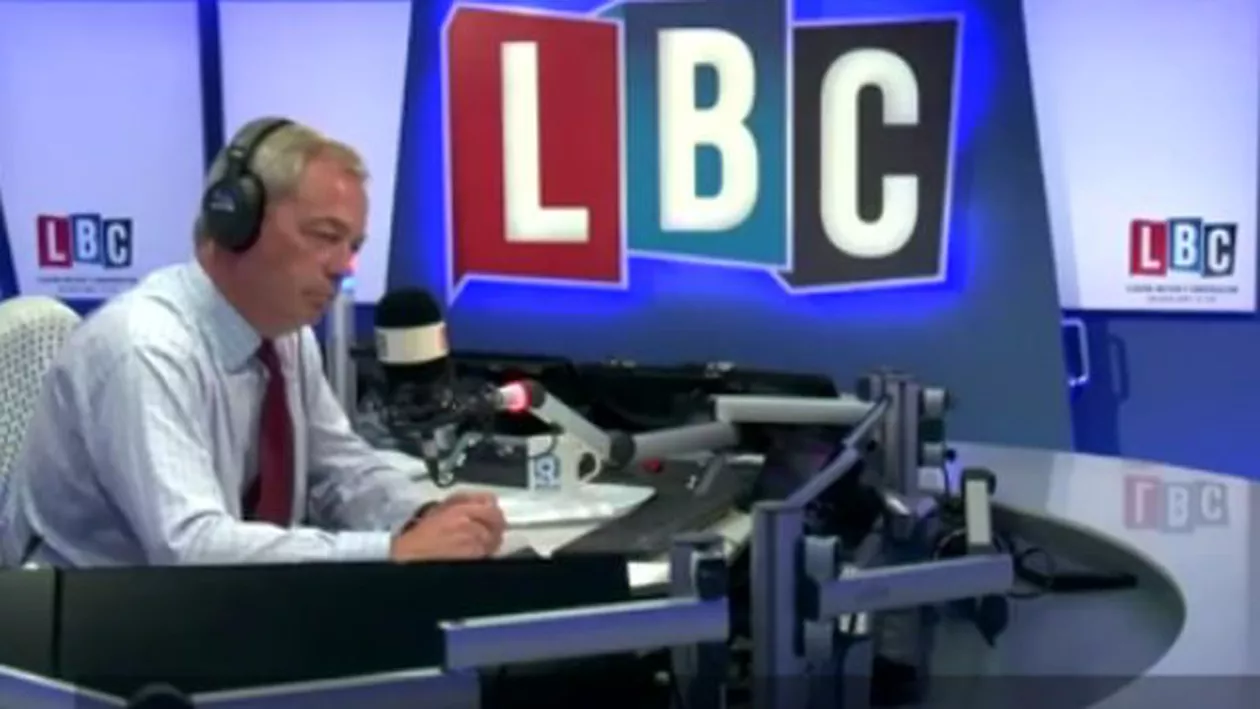 Nigel Farage, umilit în direct de un ascultător al unui post de radio britanic (VIDEO)