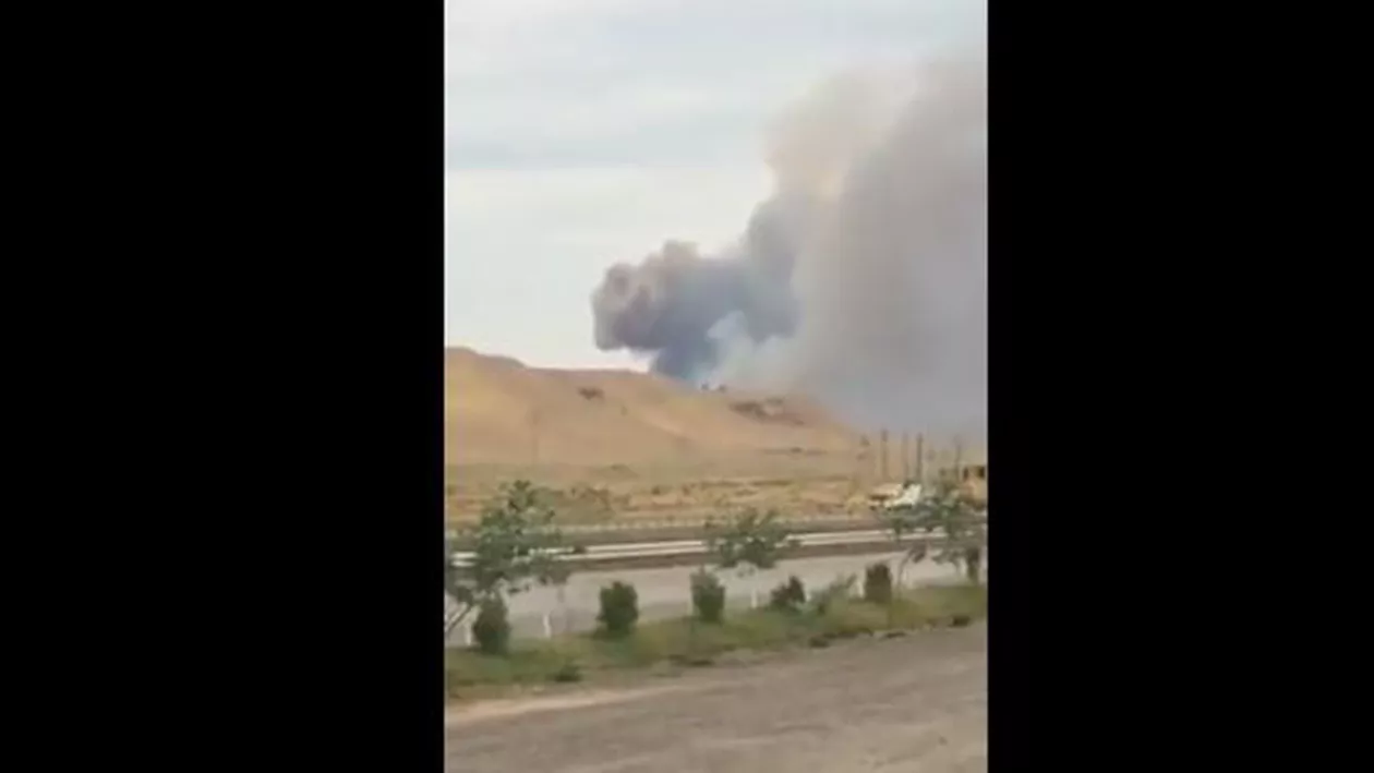 Momente de panică la o fabrică de arme din Azerbaijan în urma unei explozii puternice (FOTO+VIDEO)