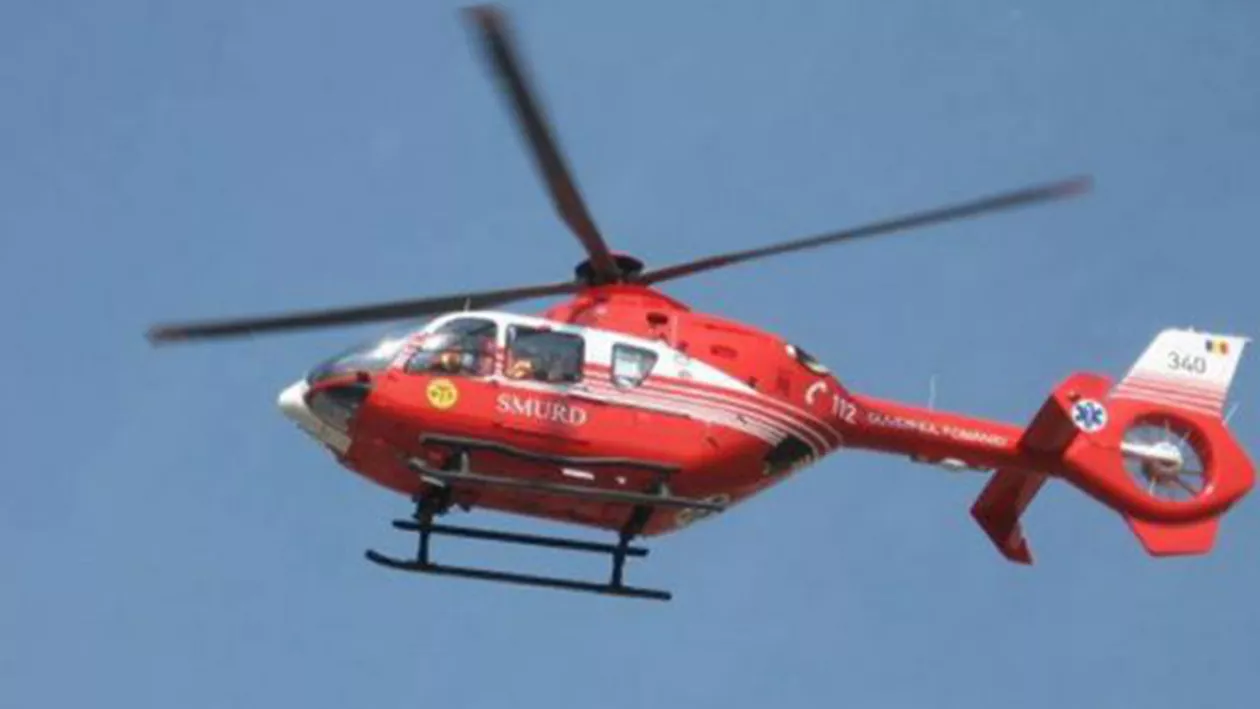 Viața în elicopterul SMURD: Mărturii impresionante ale unui medic pentru care fiecare zi este o cursă contra-cronometru de salvare a vieţii unui pacient (VIDEO)