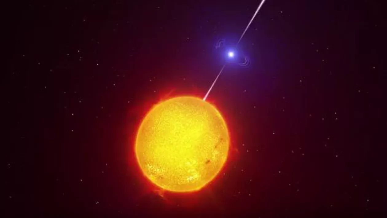 Descoperire istorică: Un nou tip exotic de sistem binar a fost observat de către astronomi (VIDEO)