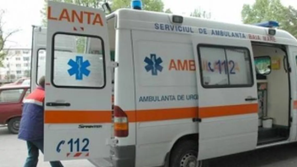 Șapte oameni răniți în Gorj după ce șoferul a adormit la volan