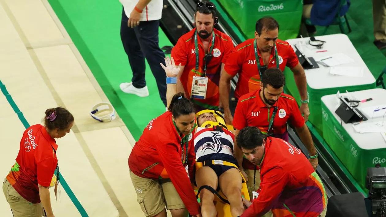 Momente dramatice pentru un sportiv francez la Rio. Drumul său la Olimpiadă s-a încheiat după ce și-a rupt piciorul în timpul unui exercițiu (FOTO + VIDEO)