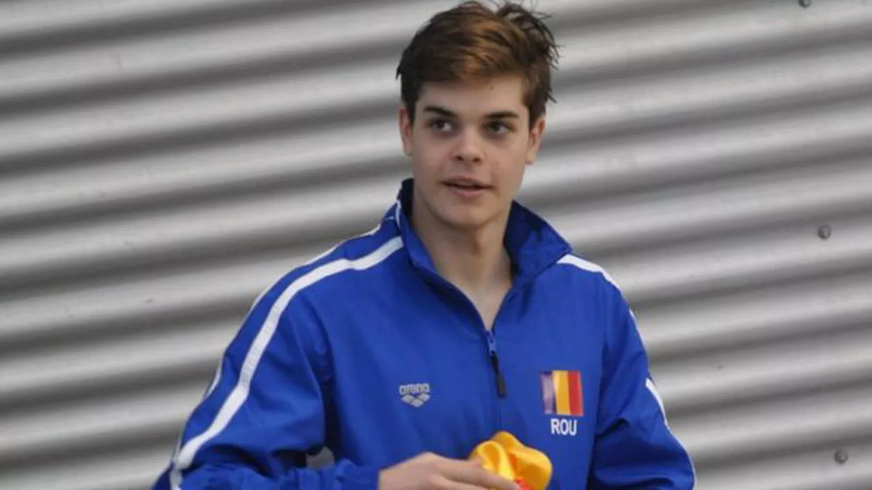 Natație: Robert Glință s-a calificat în finala probei de 100 m spate, la Rio de Janeiro