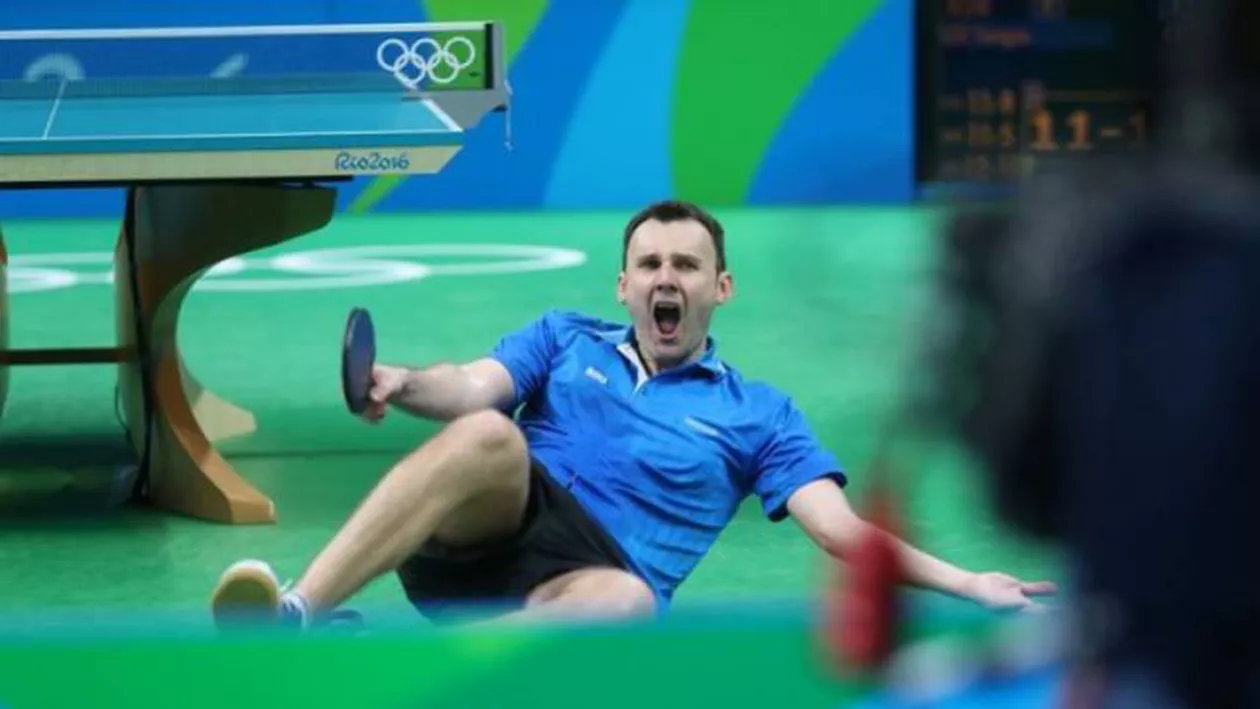 Jocurile Olimpice de la Rio: Adrian Crişan s-a calificat în optimi, la tenis de masă