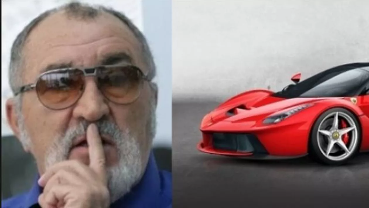 Ion Țiriac și-a achiziționat modelul exclusivist LaFerrari, de peste 1 milion de euro: Este printre puținele persoane din lume selectate să poată cumpăra acest autoturism (FOTO)