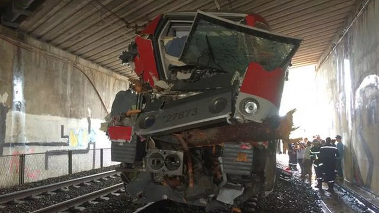 Accident de tren în sudul Franței: Aproximativ 60 de persoane au fost rănite (FOTO)