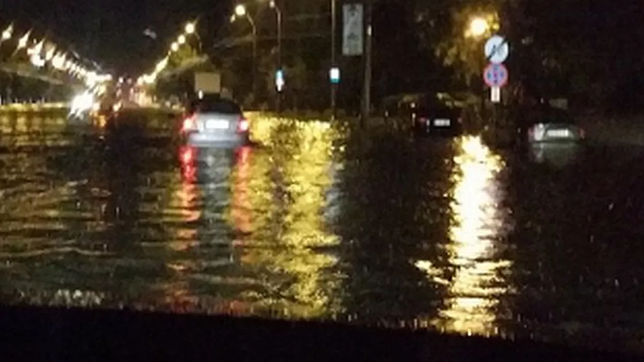 Cele mai mari precipitații din ultimii 50 de ani în Sudul Bucureştiului