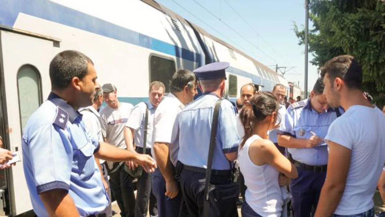 Acțiuni de control în trenuri făcute de CFR Călători: 269 de persoane depistate circulând fără bilet (VIDEO)
