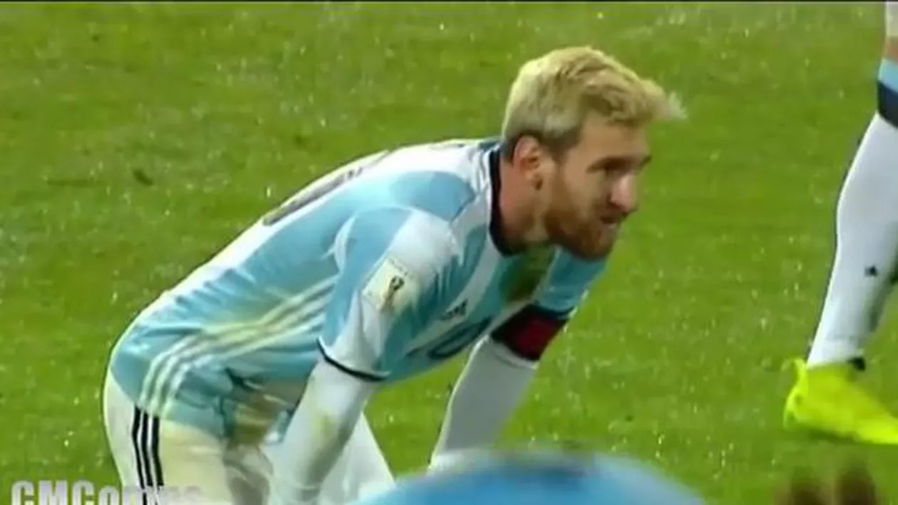 Messi a revenit în forță la naţională: A marcat un gol senzaţional în meciul cu Uruguay, iar de bucurie, un fan a intrat pe teren și i-a pupat ghetele (VIDEO)