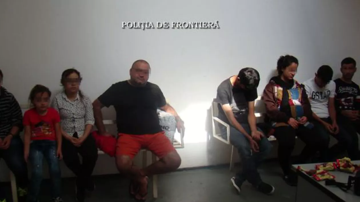 Şase adulţi şi două fetiţe din Siria şi Irak şi-au pus viaţa în pericol pentru a intra în România (VIDEO)