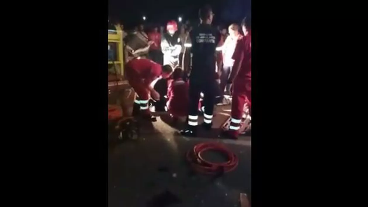 Accident rutier grav în Constanța! Două persoane au murit, alte trei au fost rănite (VIDEO)