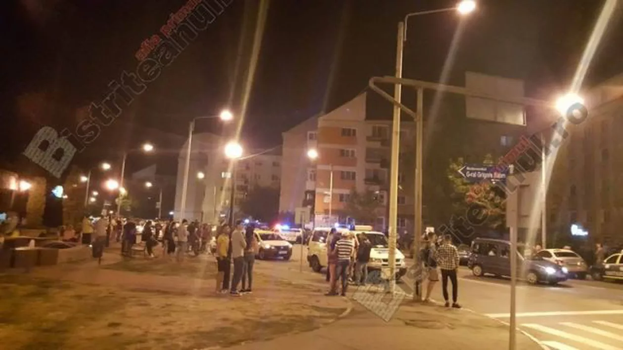 Fight Club de Bistrița: Doi taximetriști, atacați cu bâte și răngi de un grup de romi (VIDEO)