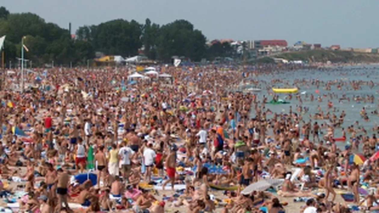 Cifre RECORD pe litoralul românesc. Pentru prima dată în ultimele două decenii un milion de turiști vizitează malul mării