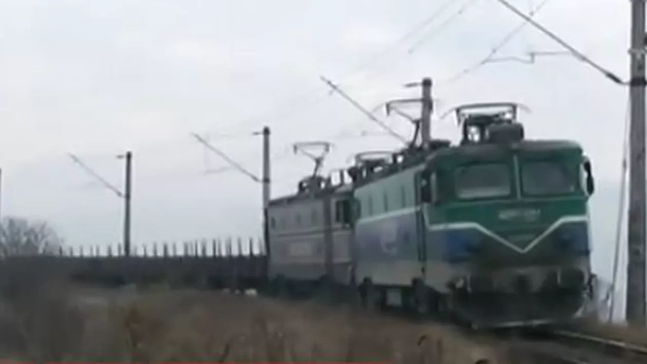 Dezastru pe căile ferate din România: Trenurile de marfă circulă mai încet decât căruţele (VIDEO)